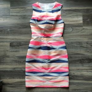 Trina Turk Geometric Sheath Dress